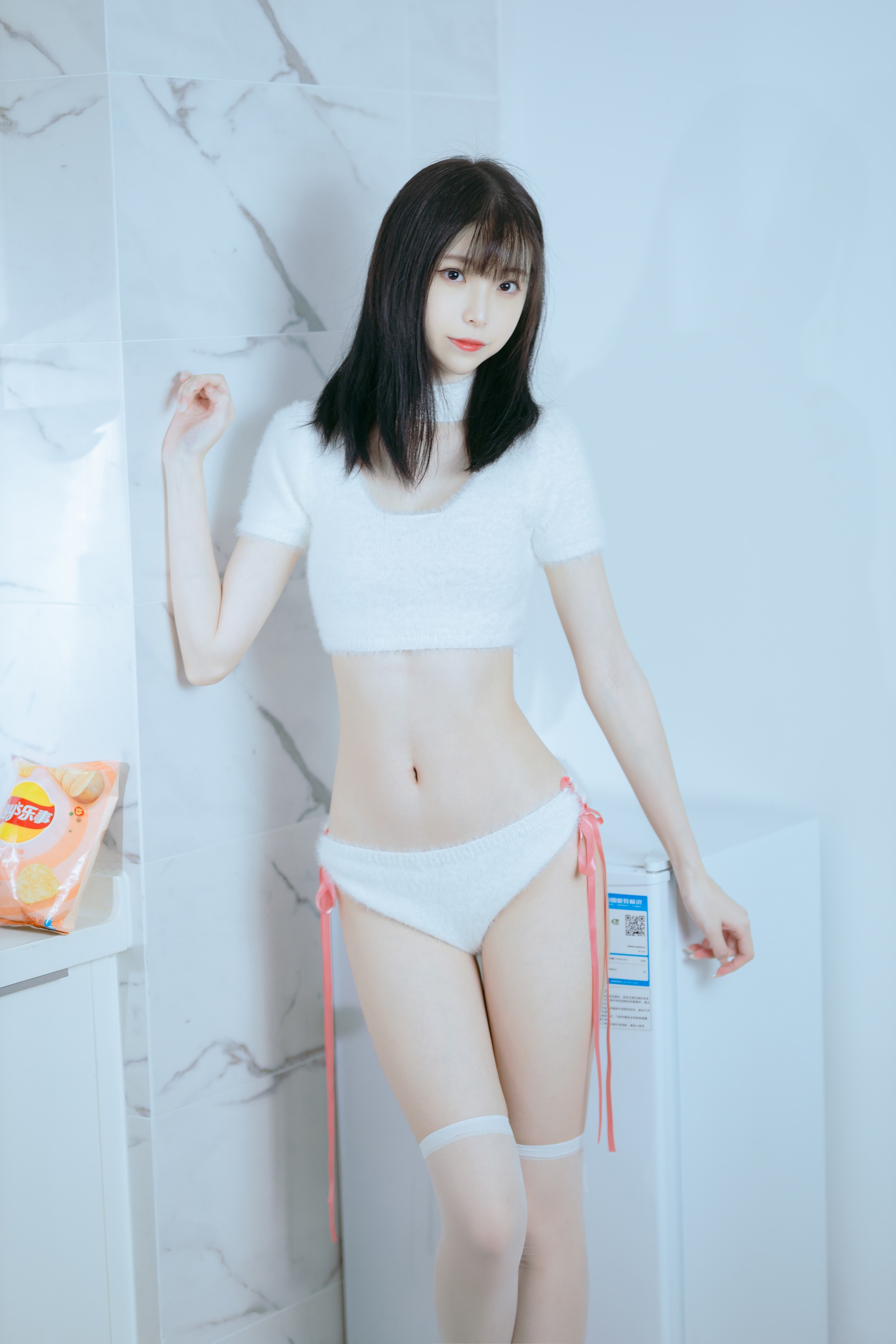 图片[1]-许岚LAN – NO.017 纯欲毛衣[40P]-XikXak